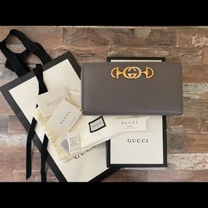 Gucci Zumi Zip Around Wallet